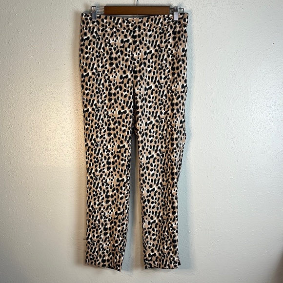 Banana Republic Hayden pant size 4 leopard print New with tags - Picture 3 of 9